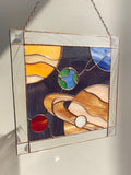 Saturn with Planets Panel