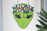 Alien UFO suncatcher