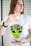 Alien UFO suncatcher
