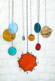 Round Dream Sun Catcher Planets