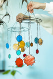 Round Dream Sun Catcher Planets