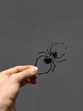 Crow brooch