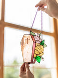 Сoffin flowers roses Suncatcher