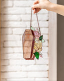 Сoffin flowers roses Suncatcher