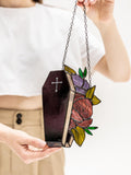 Сoffin flowers roses Suncatcher
