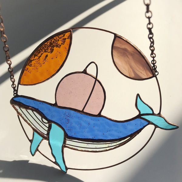 Whale Space suncatcher