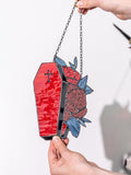 Сoffin flowers roses Suncatcher