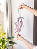 Creepy Cute Grim Reaper — Stained Glass Halloween Suncatcher