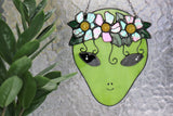 Alien UFO suncatcher
