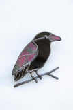 Crow brooch