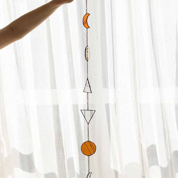 Celestian geometric suncatcher