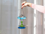 Funny UFO suncatcher