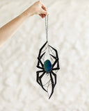 Spider Stained Glass Suncatcher