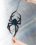 Spider Stained Glass Suncatcher