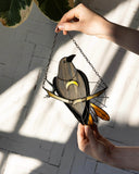 Raven Halloween Suncatcher