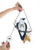 Raven Halloween Suncatcher