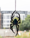 Spider Stained Glass Suncatcher