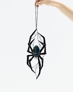 Spider Stained Glass Suncatcher