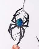 Spider Stained Glass Suncatcher